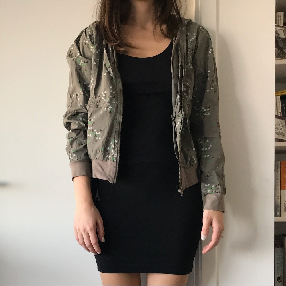 H&M Hooded Track Utility Jacket